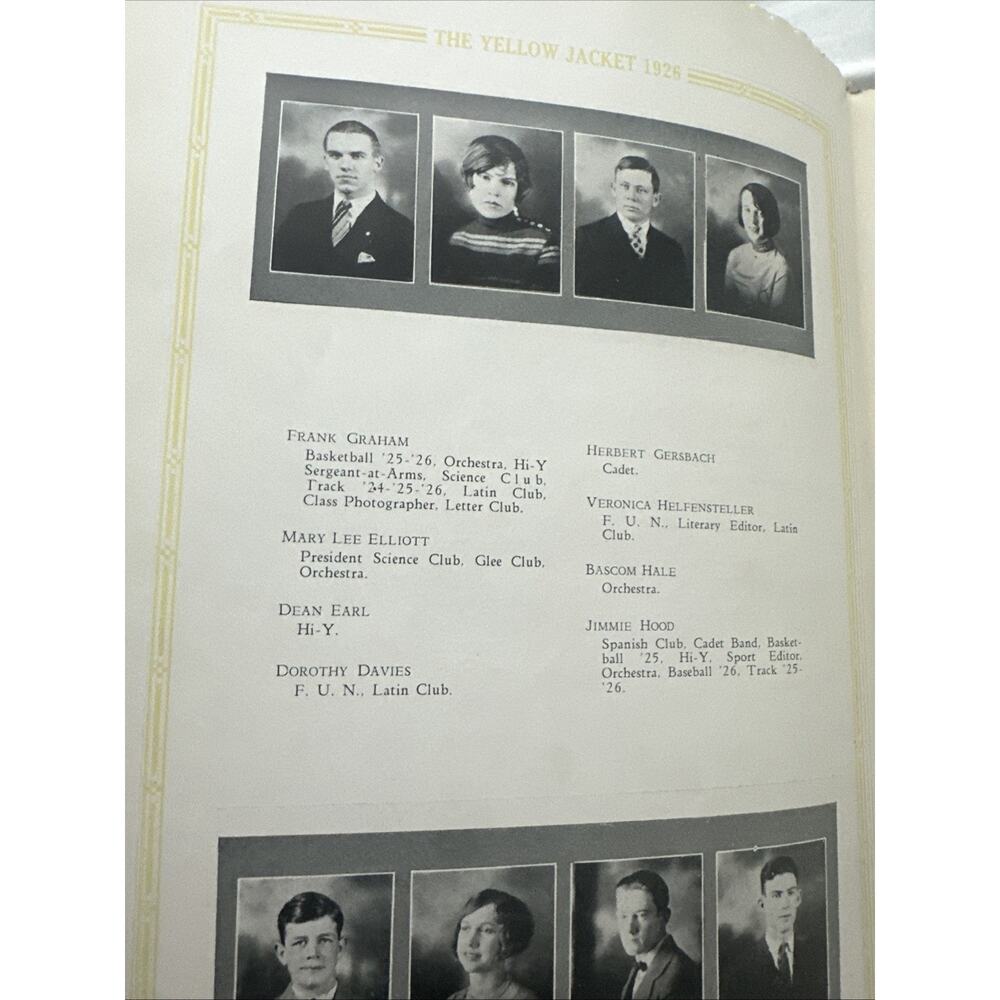 The Yellow Jacket 1926 Yearbook Arlington Heights High School Fort Worth Texas View 5